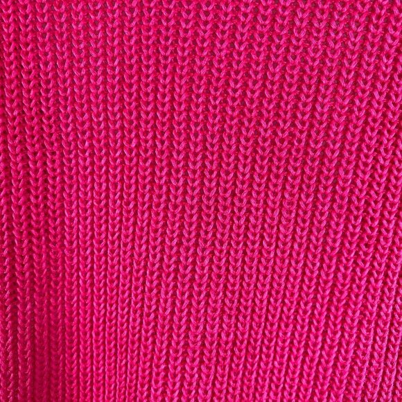 Talbots Sweater Women's Medium Pink Solid Cotton Knit NWT TP-2169‎ - Picture 5 of 7